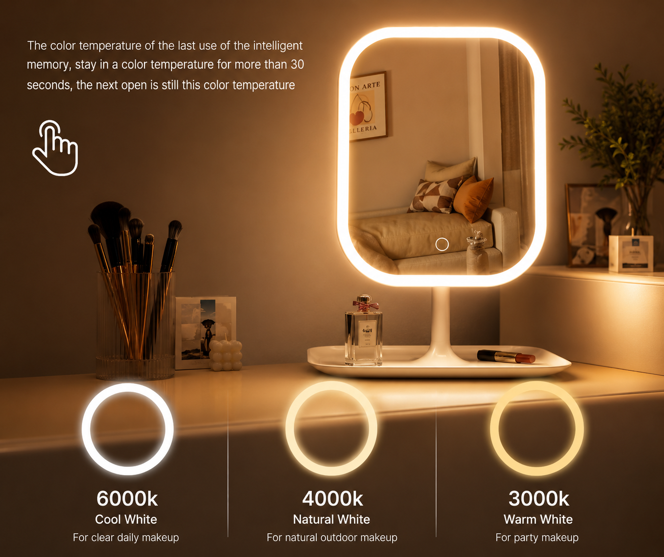 Veloura Beauty LED Vanity Mirror